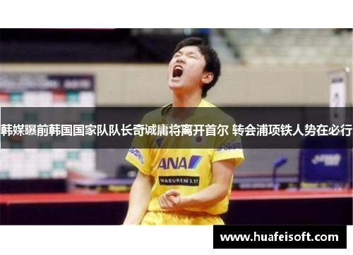 韩媒曝前韩国国家队队长奇诚庸将离开首尔 转会浦项铁人势在必行
